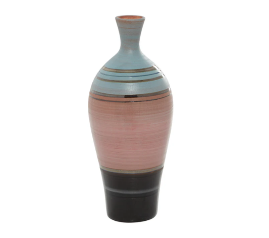 6"W, 15"H - Southwest Ceramic Vase