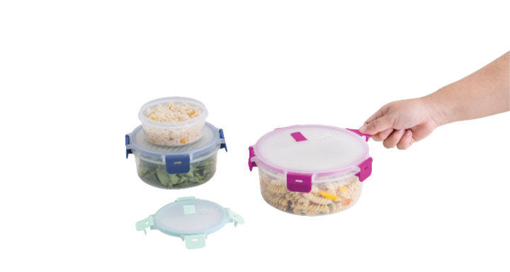 3-piece Round Container Set