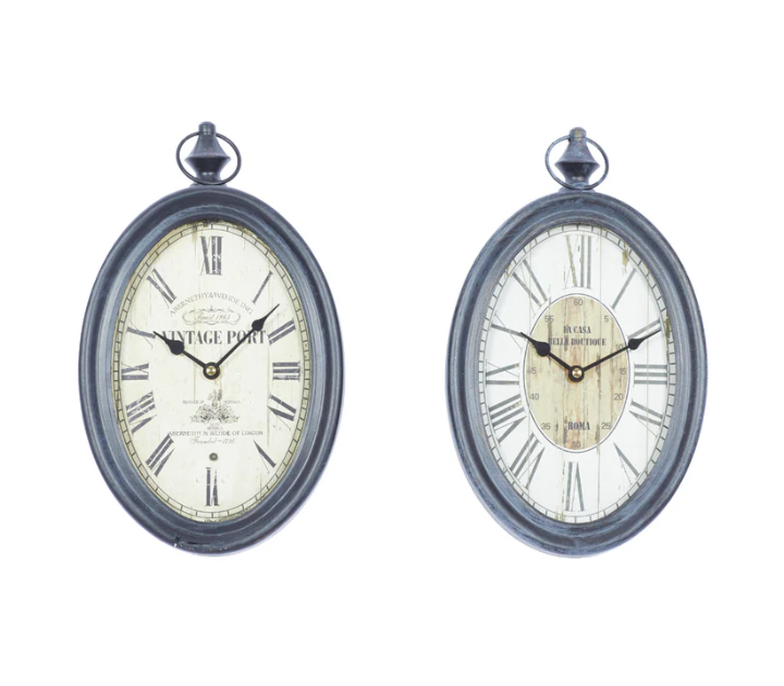 Wall Clock Assortment of 2