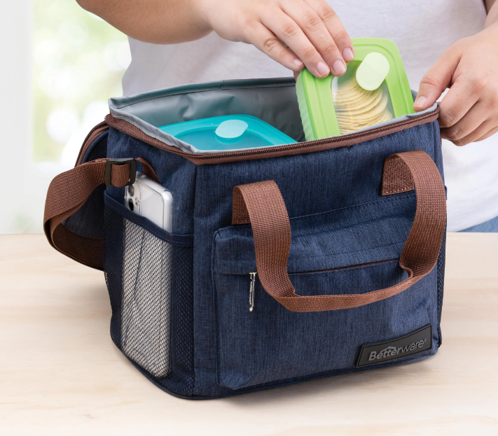 Denim Lunch Bag