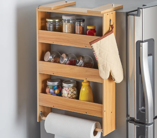 Wood Fridge Organizer