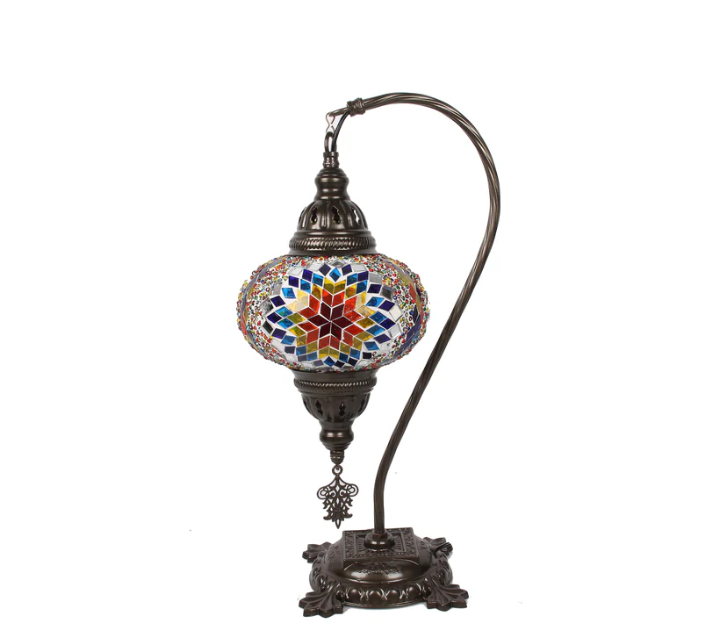 Turkish Mosaic Gooseneck - Handmade Shade