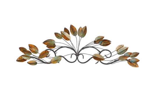 Metal Leaf Wall Art