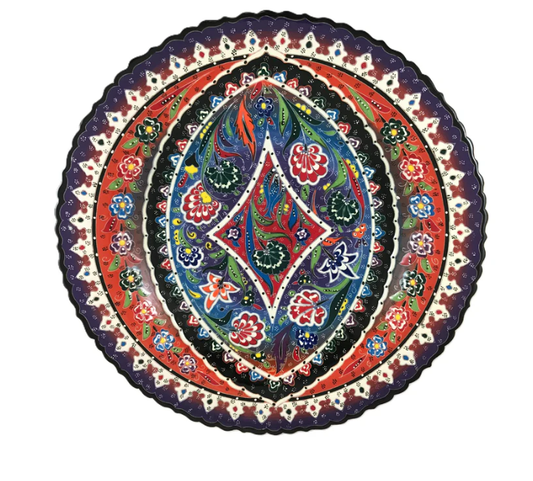 16"Round Ceramic Plate