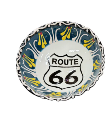 Route 66-4" Ceramic Bowl