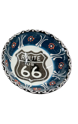 Route 66-4" Ceramic Bowl