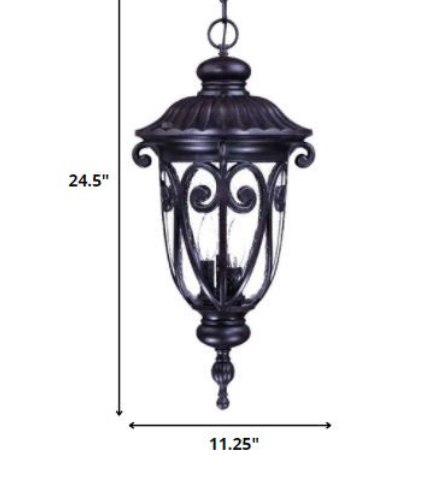 Naples Mediterranean Style Ceiling Lamp