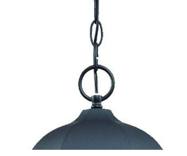 Telfair 3-light Matte Black Hanging Light