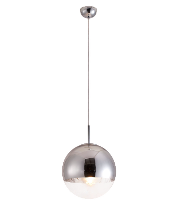 Sphere Shape Silver Lantern Dimmable Ceiling Light