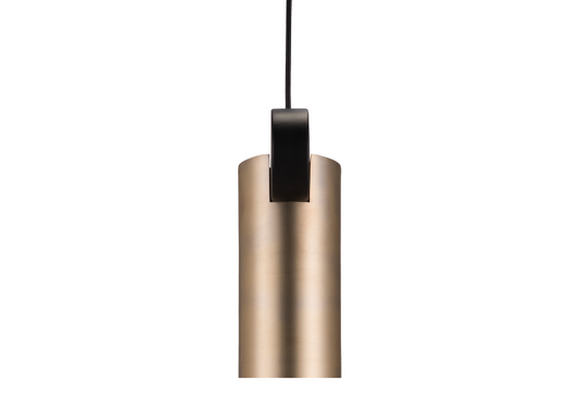 Gold Cylinder Ceiling Lamp