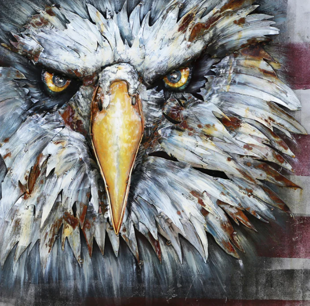 Bald Eagle Metal Wall Art